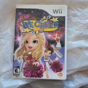 Wii We Cheer for Nintendo Wii Complete w Manual ☆ Like New ☆